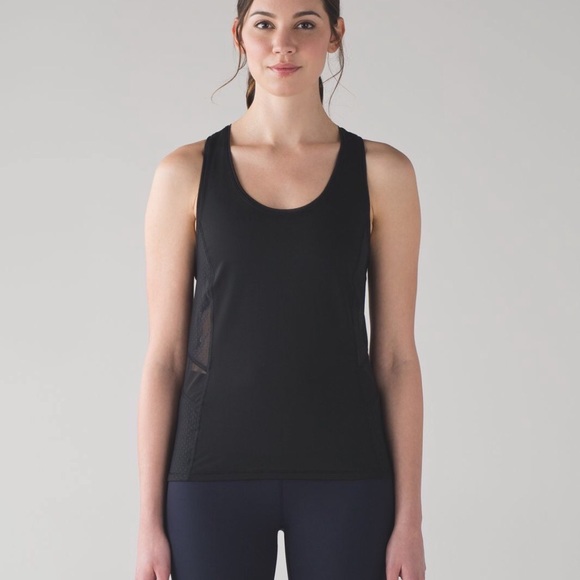 lululemon athletica Tops - Lululemon 'Embodiment' Tank with Mesh Sides